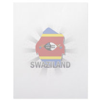 Swaziland Flag Map 2.0 Letterhead Design