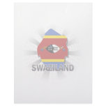 Swaziland Flag Map 2.0 Letterhead Design