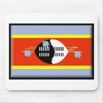 Swaziland Flag mousepads by jacinto888 Swaziland Flag mousepads