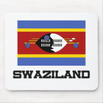 Swaziland Flag mousepads by tshirtshirts Swaziland Flag mousepads