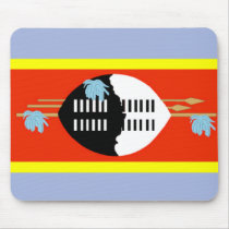 Swaziland Flag Mousepad by jacinto888 Swaziland Flag Mousepad