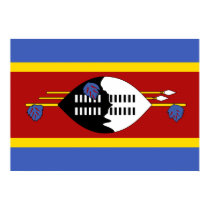 Swaziland Flag posters by coolcountry Swaziland Flag posters