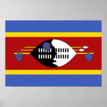 Swaziland Flag Posters