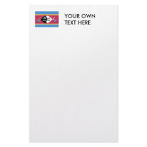 Swaziland Flag stationery