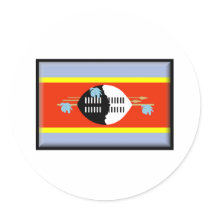 Swaziland Flag stickers