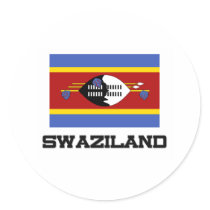 Swaziland Flag stickers