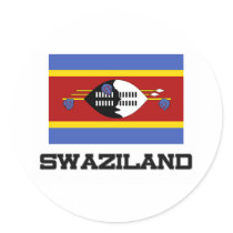 Swaziland Flag stickers