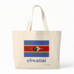 Swaziland Flag with Name in Swati bags