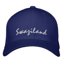 Swaziland HAT embroidered hats
