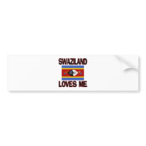 Swaziland Loves Me bumper stickers