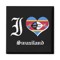 Swaziland Refrigerator Magnet