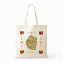 Swaziland Map + Flags Bag
