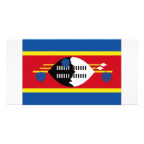 Swaziland National Flag photo cards