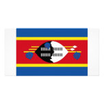 Swaziland National Flag Personalized Photo Card