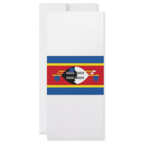 Swaziland National Flag rack cards
