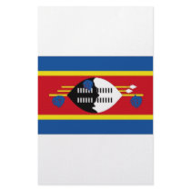 Swaziland National Flag stationery
