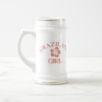 Swaziland Pink Girl Coffee Mug