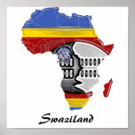 Swaziland Print