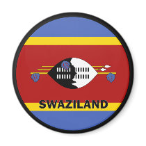 Swaziland Roundel quality Flag Fridge Magnet