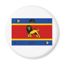 Swaziland Royal Standard Fridge Magnet