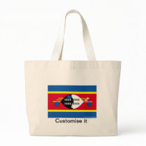 Swaziland tote canvas bag