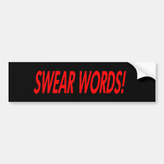 Swearing Stickers | Zazzle