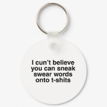 Swear words keychains