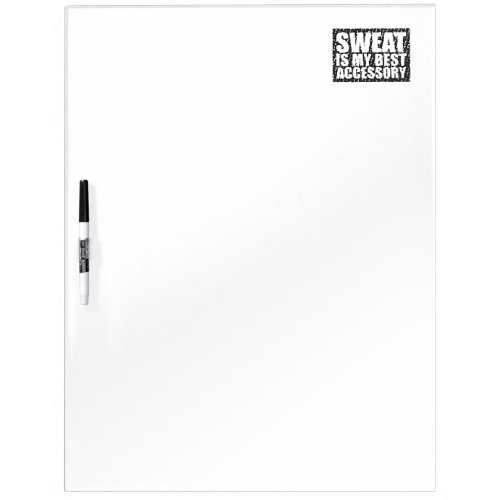 Sweat is my best Accessory | Retro Dry-Erase Boards