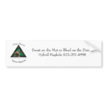 Sweat on the mat bumper sticker bumper stickers by mperez01 Sweat on the mat bumper sticker bumper stickers