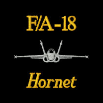 Sweat Shirt W/F-18 and Call Sign (Dark Only) embroidered shirts