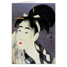 Sweat Woman Greeting Card