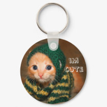 sweater kitten keychains