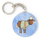 sweater sheep key chains
