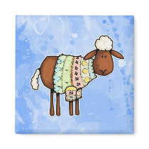 sweater sheep magnets