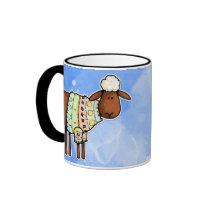 sweater sheep mug by cfkaatje sweater sheep mug