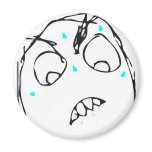 Sweaty Rage Face magnets