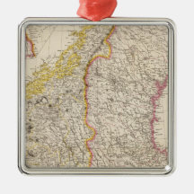 Sweden and Norway 7 Christmas Ornament