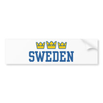 Sweden bumper stickers
