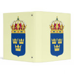 Sweden Coat of Arms Binder