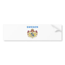 Sweden Coat Of Arms Bumper Sticker