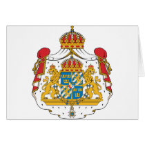 Sweden Coat Of Arms Greeting Card