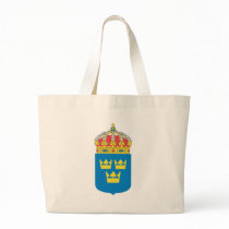 Sweden Coat of Arms (lesser) Canvas Bags