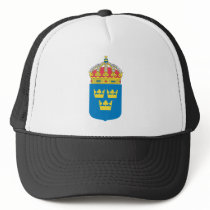 Sweden Coat of Arms (lesser) hats by FlagTshirts Sweden Coat of Arms (lesser) hats