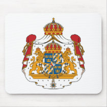 Sweden Coat of Arms Mousepad