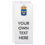 Sweden Coat of Arms Rack Card Design