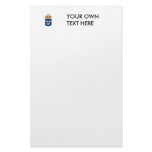 Sweden Coat of Arms Custom Stationery