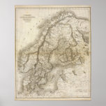 Sweden, Denmark, Norway Posters