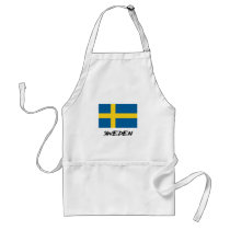 Sweden Flag aprons
