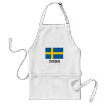 Sweden Flag aprons