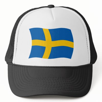 Sweden Flag Hat by livingflags